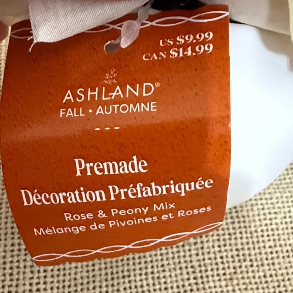 Honey Bee Black Metal Wire Plant Stand and Small Peony Silk Flower Vase - Picture 2 of 7